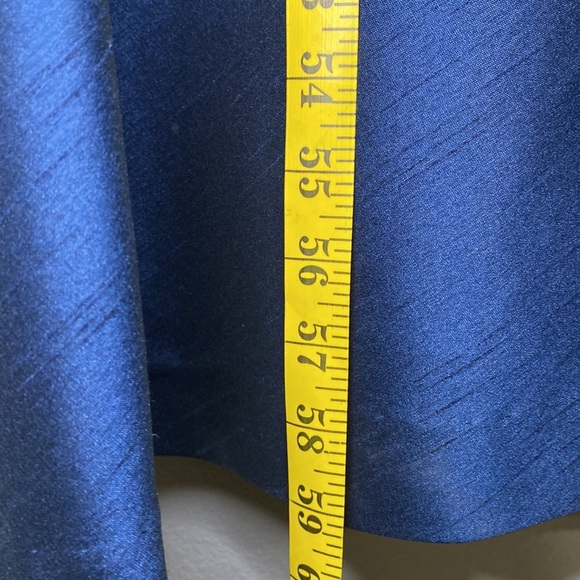 ALFRED SUNG D611 blue maxi formal‎ - Picture 10 of 12